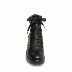 SteveMadden GALWAY BLACK LEATHER 15 SteveMadden GALWAY BLACK LEATHER -Steve Madden | Official Store STEVEMADDEN STEVEN GALWAY BLACK LEATHER FRONT 1