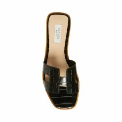 SteveMadden HADYN BLACK CROCODILE -Steve Madden | Official Store STEVEMADDEN STEVEN HADYN BLACK CROCO TOP