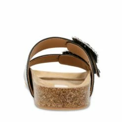 SteveMadden SOMERS BLACK LEATHER -Steve Madden | Official Store STEVEMADDEN STEVEN SOMERS BLACK LEATHER BACK 1