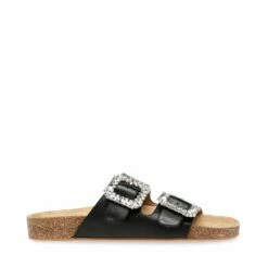 SteveMadden SOMERS BLACK LEATHER -Steve Madden | Official Store STEVEMADDEN STEVEN SOMERS BLACK LEATHER SIDE 1 1