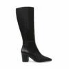 SteveMadden FORREST BLACK LEATHER -Steve Madden | Official Store STEVEMADDEN BOOTIES FORREST BLACK LEATHER SIDE