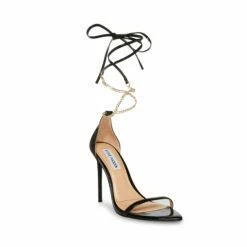 SteveMadden FIZZED BLACK PATENT -Steve Madden | Official Store STEVEMADDEN SANDAL FIZZED BLACK PATENT