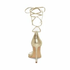 SteveMadden FIZZED GOLD 13 SteveMadden FIZZED GOLD -Steve Madden | Official Store STEVEMADDEN SANDAL FIZZED GOLD BACK