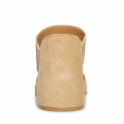 SteveMadden VICKEY SAND SUEDE -Steve Madden | Official Store STEVEMADDEN SHOES 21SM5968H TAN SUEDE BACK
