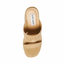 SteveMadden VICKEY SAND SUEDE -Steve Madden | Official Store STEVEMADDEN SHOES 21SM5968H TAN SUEDE TOP