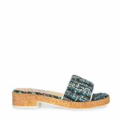 SteveMadden ARIA TEAL MULTI -Steve Madden | Official Store STEVEMADDEN SHOES ARIA TEAL MULTI SIDE 1 3