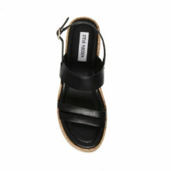 SteveMadden ATHENA BLACK LEATHER -Steve Madden | Official Store STEVEMADDEN SHOES ATHENA BLACK LEATHER TOP