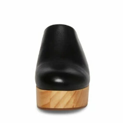 SteveMadden BAYRIDGE BLACK LEATHER -Steve Madden | Official Store STEVEMADDEN SHOES BAYRIDGE BLACK LEATHER FRONT