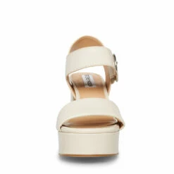 SteveMadden BLOOME BONE LEATHER 11 SteveMadden BLOOME BONE LEATHER -Steve Madden | Official Store STEVEMADDEN SHOES BLOOME BONE FRONT