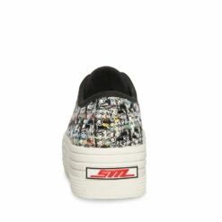 SteveMadden BOBBI 30 NAVY MULTI -Steve Madden | Official Store STEVEMADDEN SHOES BOBBI 30 NAVY MULTI BACK 1