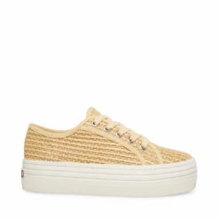 SteveMadden BOBBI30 WHITE/GREEN -Steve Madden | Official Store STEVEMADDEN SHOES BOBBY 30 NATURAL RAFFIA SIDE 9