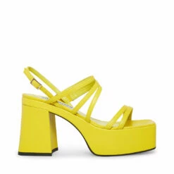 SteveMadden BOSSY YELLOW LEATHER 13 SteveMadden BOSSY YELLOW LEATHER -Steve Madden | Official Store STEVEMADDEN SHOES BOSSY YELLOW LEATHER SIDE 1