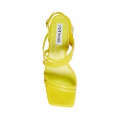 SteveMadden BOSSY YELLOW LEATHER 11 SteveMadden BOSSY YELLOW LEATHER -Steve Madden | Official Store STEVEMADDEN SHOES BOSSY YELLOW LEATHER TOP