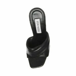 SteveMadden BRIANNA BLACK LEATHER -Steve Madden | Official Store STEVEMADDEN SHOES BRIANNA BLACK TOP 1