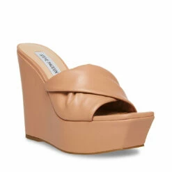 SteveMadden BRIANNA TAN LEATHER -Steve Madden | Official Store STEVEMADDEN SHOES BRIANNA TAN 1