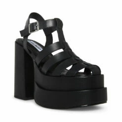 Steve Madden | Official Store -Steve Madden | Official Store STEVEMADDEN SHOES CARLITA BLACK LEATHER 2