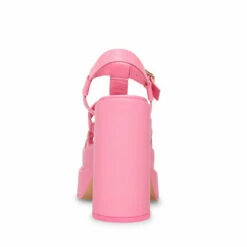 SteveMadden CARLITA PINK LEATHER -Steve Madden | Official Store STEVEMADDEN SHOES CARLITA PINK LEATHER BACK 2