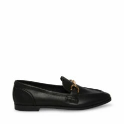 SteveMadden CARRINE BLACK LEATHER 19 SteveMadden CARRINE BLACK LEATHER -Steve Madden | Official Store STEVEMADDEN SHOES CARRINE BLACK LEATHER SIDE 1