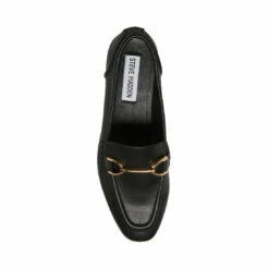 SteveMadden CARRINE BLACK LEATHER 17 SteveMadden CARRINE BLACK LEATHER -Steve Madden | Official Store STEVEMADDEN SHOES CARRINE BLACK LEATHER TOP