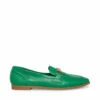 SteveMadden CARRINE GREEN LEATHER 1 SteveMadden CARRINE GREEN LEATHER -Steve Madden | Official Store STEVEMADDEN SHOES CARRINE GREEN LEATHER SIDE 5