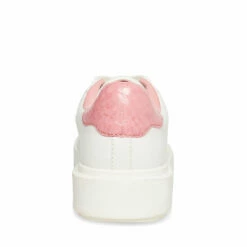 SteveMadden CATCHER PINK/WHITE -Steve Madden | Official Store STEVEMADDEN SHOES CATCHER PINK WHITE BACK