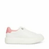 SteveMadden CATCHER PINK/WHITE -Steve Madden | Official Store STEVEMADDEN SHOES CATCHER PINK WHITE SIDE 1