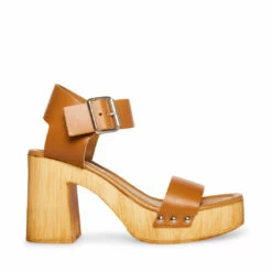 SteveMadden COLADA TAN LEATHER