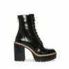 SteveMadden CORE BLACK LEATHER -Steve Madden | Official Store STEVEMADDEN SHOES CORE BLACK LEATHER SIDE