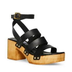 STEVEMADDEN COVE BLACK LEATHER -Steve Madden | Official Store STEVEMADDEN SHOES COVE BLACK LEATHER