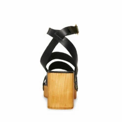 STEVEMADDEN COVE BLACK LEATHER -Steve Madden | Official Store STEVEMADDEN SHOES COVE BLACK LEATHER BACK