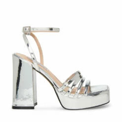SteveMadden DISCO PINK SATIN -Steve Madden | Official Store STEVEMADDEN SHOES DISCO SILVER SIDE 3