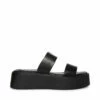 SteveMadden DORIAN BLACK -Steve Madden | Official Store STEVEMADDEN SHOES DORIAN BLACK LEATHER SIDE 2