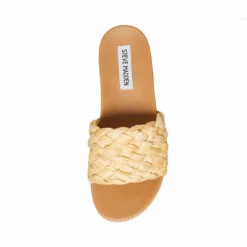 SteveMadden DUA NATURAL RAFFIA 13 SteveMadden DUA NATURAL RAFFIA -Steve Madden | Official Store STEVEMADDEN SHOES DUA NATURAL TOP