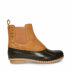 SteveMadden NEWLIN TAN -Steve Madden | Official Store STEVEMADDEN SHOES DUCKY NUBUCK SIDE 1