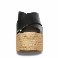 SteveMadden ELZIE BLACK -Steve Madden | Official Store STEVEMADDEN SHOES ELZIE BLACK FRONT 1