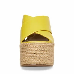 SteveMadden ELZIE YELLOW -Steve Madden | Official Store STEVEMADDEN SHOES ELZIE YELLOW FRONT
