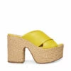 SteveMadden ELZIE YELLOW -Steve Madden | Official Store STEVEMADDEN SHOES ELZIE YELLOW SIDE 1