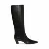SteveMadden EMPIRE BLACK LEATHER -Steve Madden | Official Store STEVEMADDEN SHOES EMPIRE BLACK LEATHER SIDE