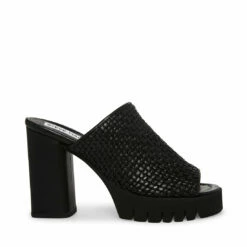 SteveMadden FAYTH BLACK LEATHER