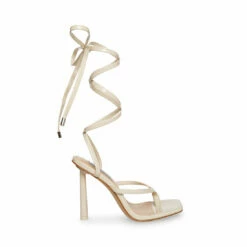 SteveMadden FERNANDA GOLD -Steve Madden | Official Store STEVEMADDEN SHOES FERNANDA BONE PATENT FRONT 1