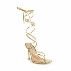 SteveMadden FERNANDA GOLD -Steve Madden | Official Store STEVEMADDEN SHOES FERNANDA GOLD