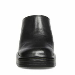 SteveMadden FLIRTIE BLACK LEATHER -Steve Madden | Official Store STEVEMADDEN SHOES FLIRTIE BLACK LEATHER FRONT