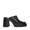 SteveMadden FLIRTIE BLACK LEATHER -Steve Madden | Official Store STEVEMADDEN SHOES FLIRTIE BLACK LEATHER SIDE