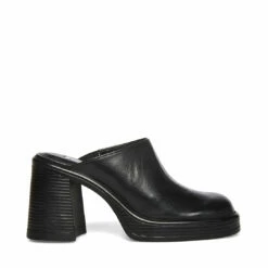 SteveMadden FLIRTIE BLACK LEATHER