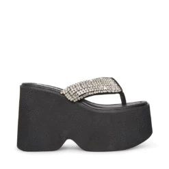 SteveMadden GWEN BLACK -Steve Madden | Official Store STEVEMADDEN SHOES GWEN R BLACK MULTI SIDE