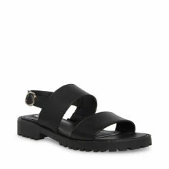 STEVEMADDEN HAVANNA BLACK LEATHER -Steve Madden | Official Store STEVEMADDEN SHOES HAVANNA BLACK LEATHER
