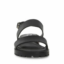 STEVEMADDEN HAVANNA BLACK LEATHER -Steve Madden | Official Store STEVEMADDEN SHOES HAVANNA BLACK LEATHER FRONT