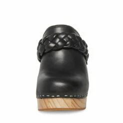 SteveMadden HIGHLAND BLACK LEATHER -Steve Madden | Official Store STEVEMADDEN SHOES HIGHLAND BLACK LEATHER FRONT