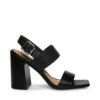 SteveMadden HOLLAND BLACK LEATHER 1 SteveMadden HOLLAND BLACK LEATHER -Steve Madden | Official Store STEVEMADDEN SHOES HOLLAND BLACK LEATHER SIDE 1