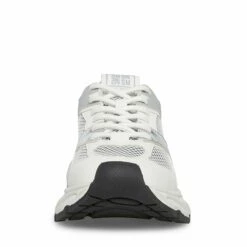 SteveMadden ISSAC WHITE/GREY 11 SteveMadden ISSAC WHITE/GREY -Steve Madden | Official Store STEVEMADDEN SHOES ISSAC WHITE GREY FRONT